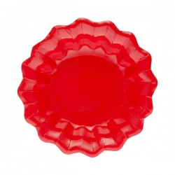 FONDINE NEW SHAPE 24cm ROSSO 8pz