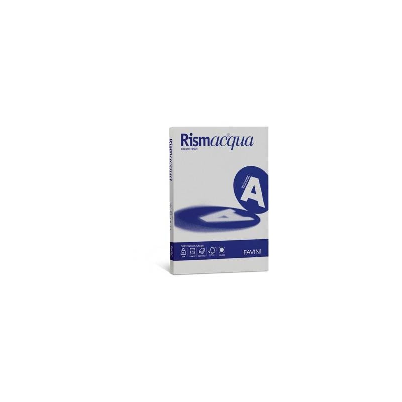 CARTA A4 200gr RISMA COLOR 50fg GHIACCIO 12