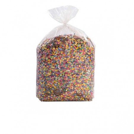 CORIANDOLI SACCO MAXI MULTICOLORE 80x40cm