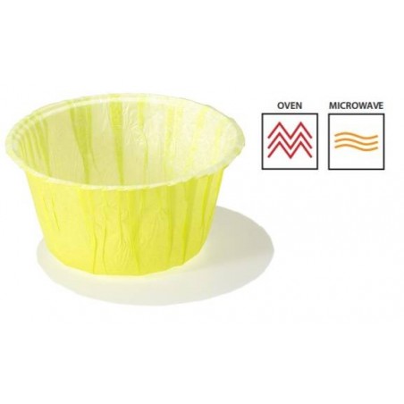 PIROTTINI MUFFIN 45x34mm VERDE 200pz