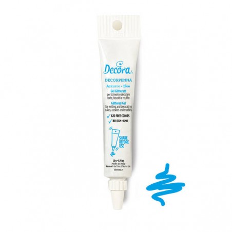 DECORPENNA TUBETTO AZZURRO 20gr NO E171