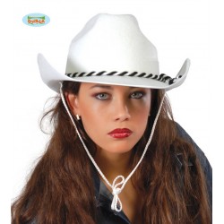 CAPPELLO DALLAS BIANCO VELLUTATO