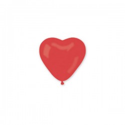 PALLONCINI CUORE 11 28cm ROSSO FUOCO 100pz