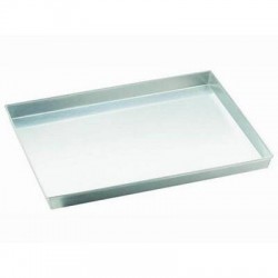 TEGLIA RETTANGOLARE ALLUMINIO 40x30x3cm AGNELLI