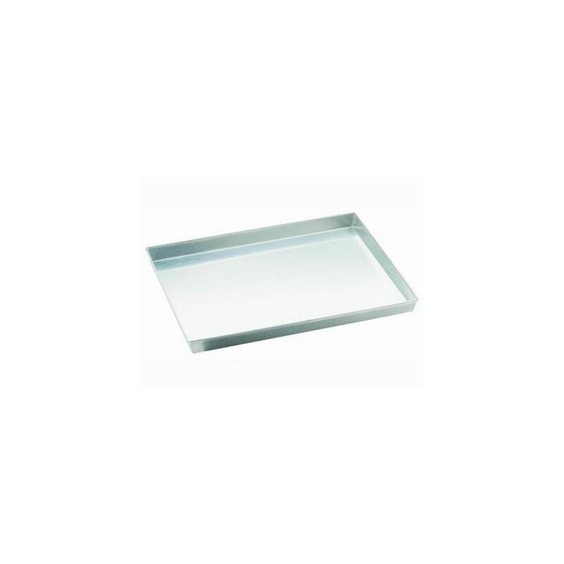 TEGLIA RETTANGOLARE ALLUMINIO 40x30x3cm AGNELLI