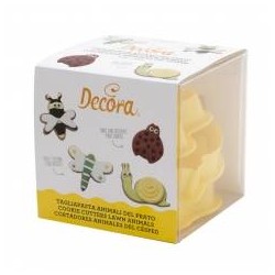 SET TAGLIAPASTA ANIMALI DEL PRATO 4pz