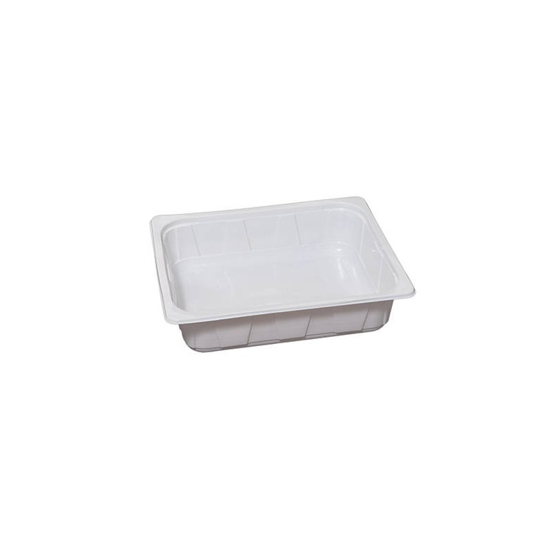 VASCHETTE BIANCHE PP GN180 5050CC 322,5x262,5x80mm CUKI 46pz