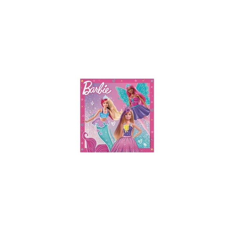 TOVAGLIOLI BARBIE 33x33cm 20pz