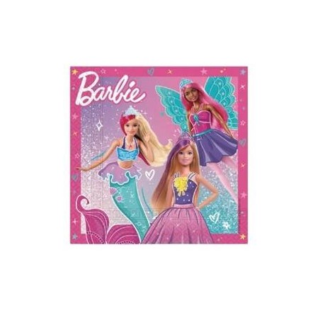 TOVAGLIOLI BARBIE 33x33cm 20pz