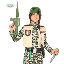 CINTURA MILITARE CON CASCO