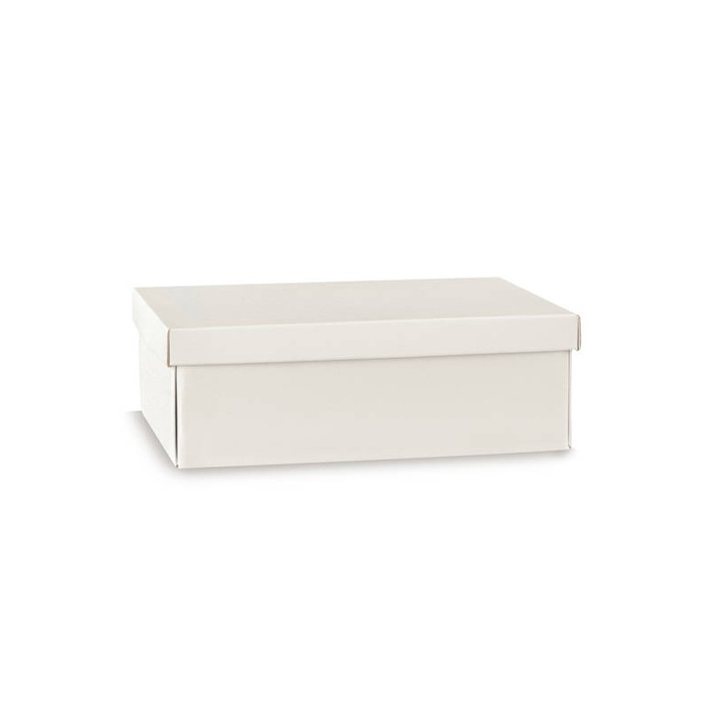SCATOLA F/COP EASY 38x26x13cm FIBRA BIANCO