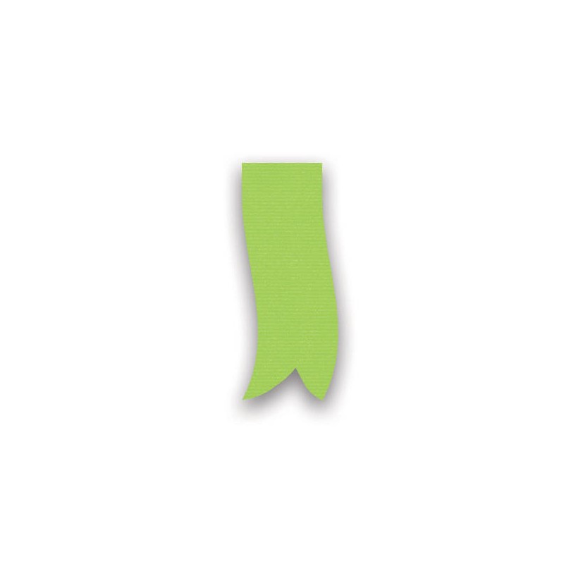 FIOCCO STRIP ECO CARTA mm40 ø120mm 10-VERDE 2pz
