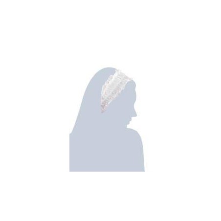 FASCIA TNT PER CAPELLI BIANCA 100pz