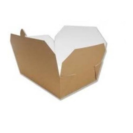 FOOD BOX - DOGGY BAG in CARTONCINO AVANA 15,2x12x6,5cm 20pz 1350ml 637-81