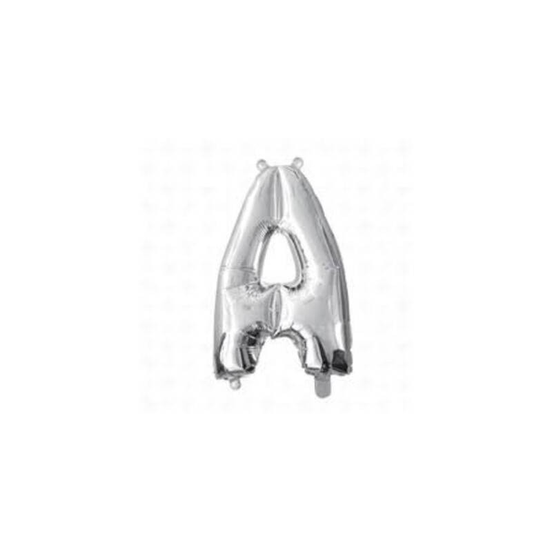 LETTERA A MYLAR SILVER 16 40cm