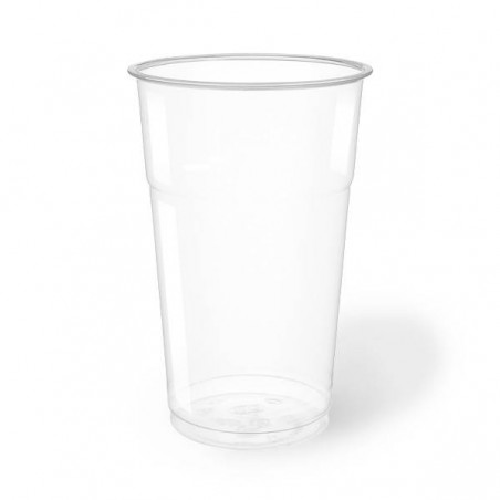 BICCHIERI PLA TRASPARENTI 500ml (TACCA 0,4) NATURIA COMPOSTABILE 50pz