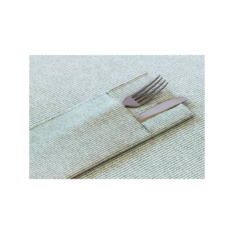 TOVAGLIOLI 40x30cm QUICK POCKET AIRLAID FABRIC VERDE BOSCO 50pz FATO