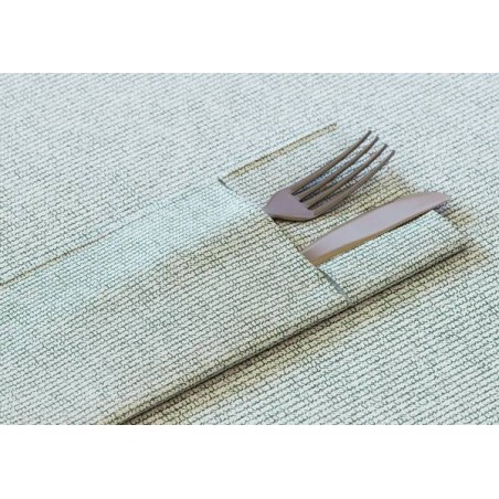 TOVAGLIOLI 40x30cm QUICK POCKET AIRLAID FABRIC VERDE BOSCO 50pz FATO