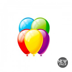 PALLONCINI LATTICE ø50 COLOR 6pz