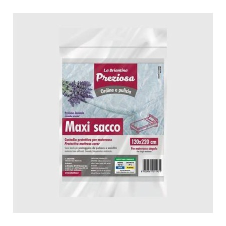 SACCO CUSTODIA MAXI PER MATERASSI 120x220cm