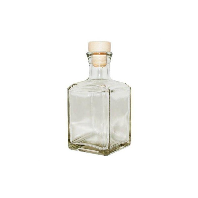 BOTTIGLIETTA VETRO QUADRA 250cc SORRENTO