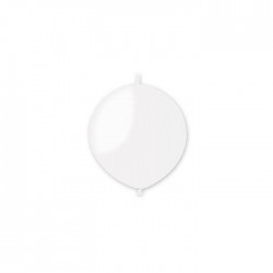 PALLONCINI LINK BIANCHI 13" ø33 100pz
