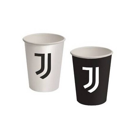 BICCHIERI CARTA 250ml JUVENTUS OFFICIAL NEW 8pz