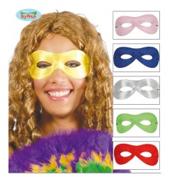 MASCHERA PIERROT MULTICOLORE IN SETA "EXTRA"