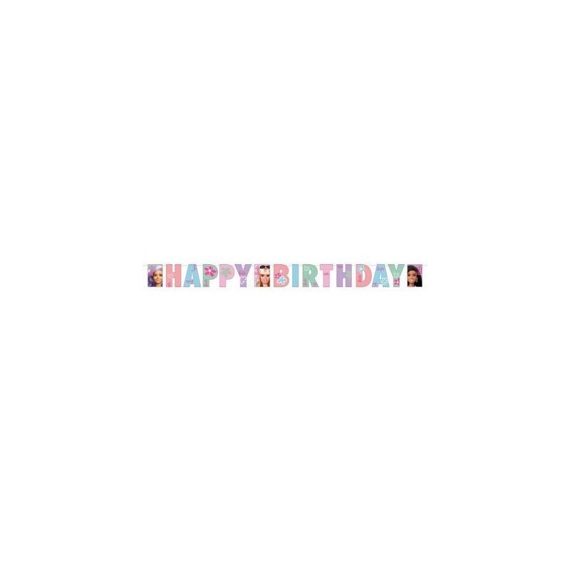 FESTONE BARBIE SWEET LIFE HAPPY BIRTHDAY 180x15cm