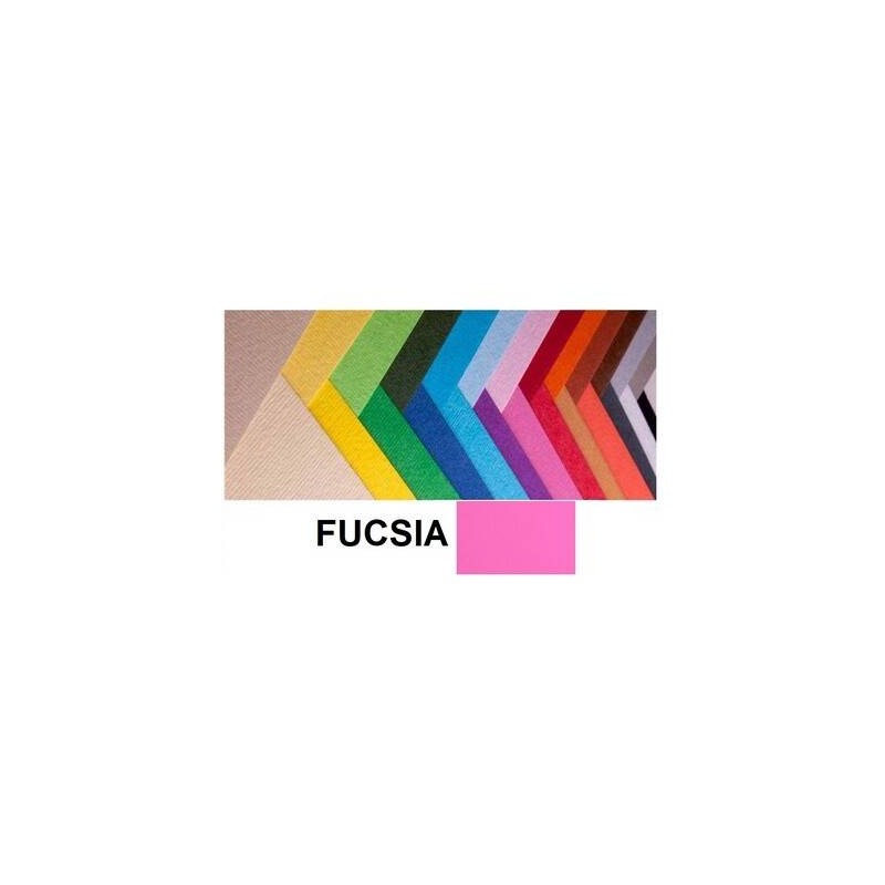 CARTONCINO BRISTOL 50x70cm 200gr FUCSIA FABRIANO