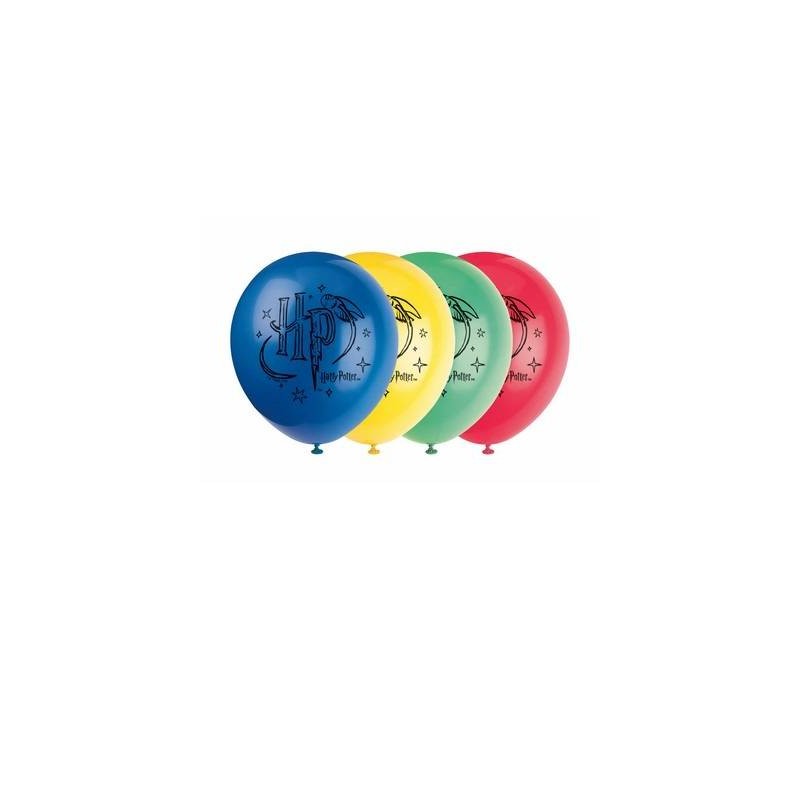 PALLONCINI IN LATTICE 12 30cm HARRY POTTER 8pz ass.ti