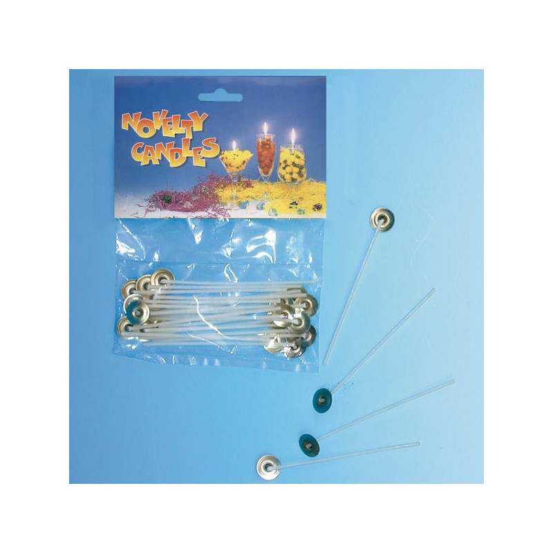 STOPPINI PER CANDELA 10cm 20pz