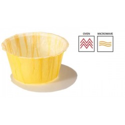 PIROTTINI MUFFIN 45x34mm GIALLO 200pz