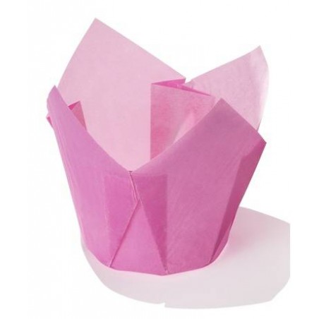 PIROTTINI TULIP 50x50mm H.72mm FUCSIA 120pz