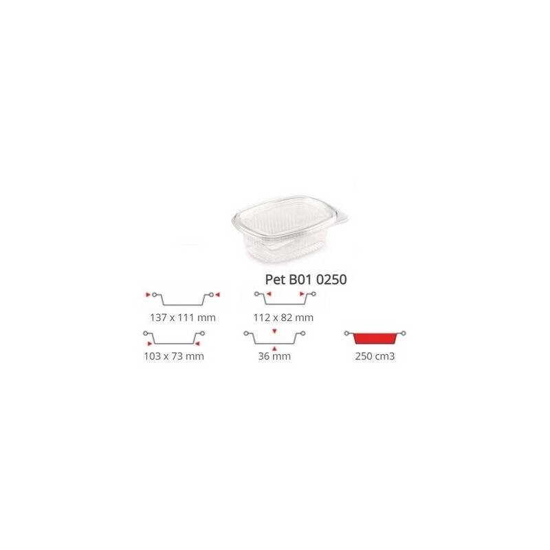 OVALINO PET 250CC 100PZ B01 CONTITAL