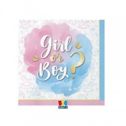 TOVAGLIOLI 25x25 GENDER REVEAL 20pz