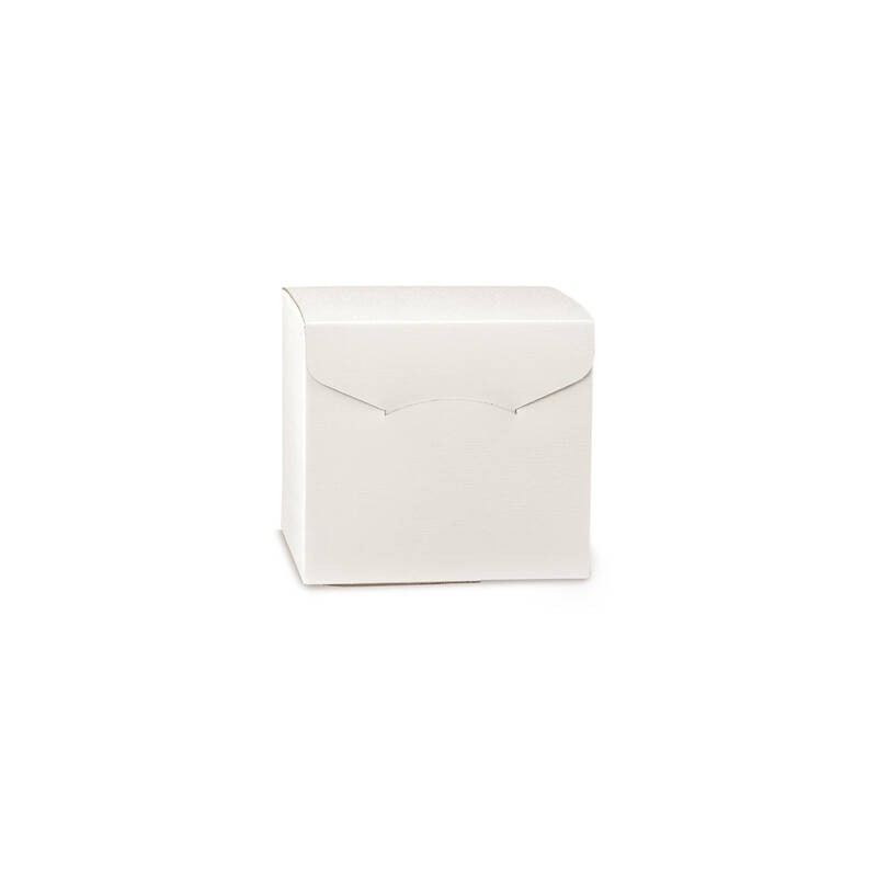 SCATOLA SEGRETO 20x20x18cm FIBRA BIANCO