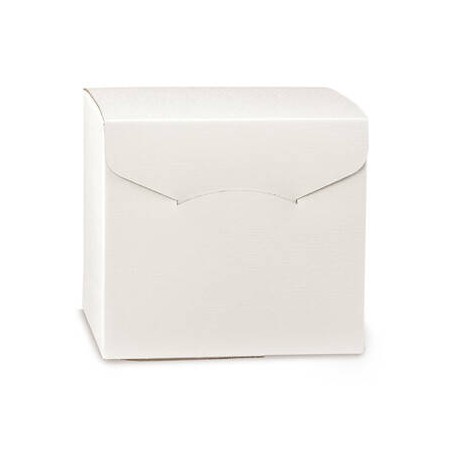 SCATOLA SEGRETO 20x20x18cm FIBRA BIANCO