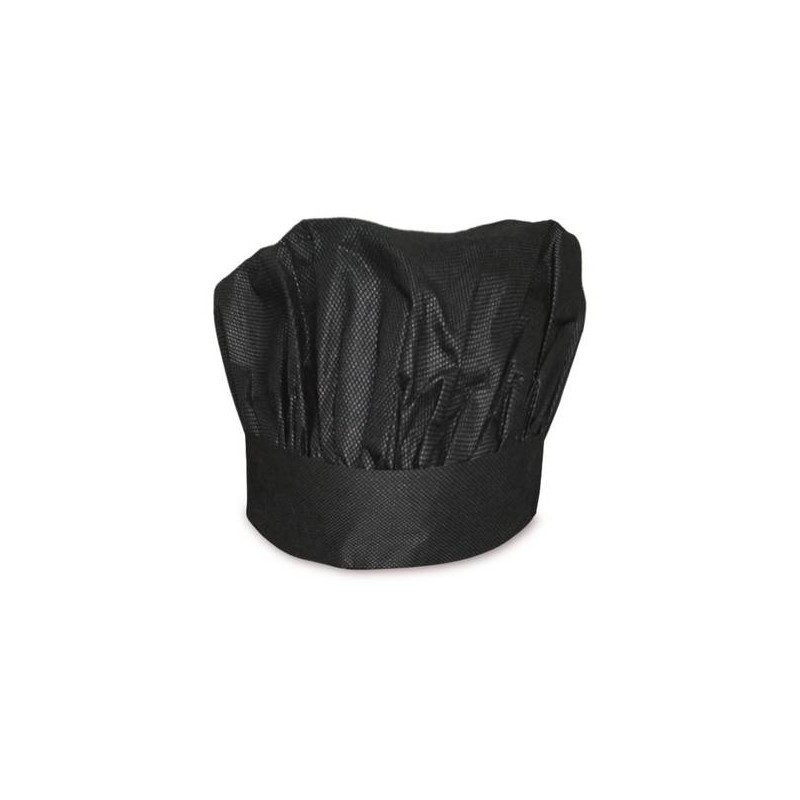 CAPPELLO CUOCO CHEF GOURMET PRESTIGE NERO H.25 10pz
