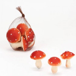 FUNGHI AUTUNNALI ø7-9,5cm ROSSI