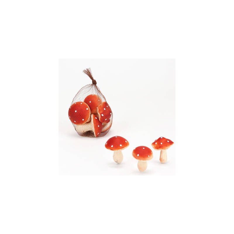 FUNGHI AUTUNNALI ø7-9,5cm ROSSI