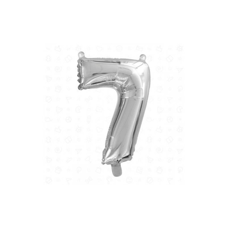 PALLONE MYLAR N°7 40cm SILVER