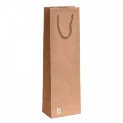 SHOPPER KRAFT AVANA 1 BOTTIGLIA C/DIV. 9x9x39cm
