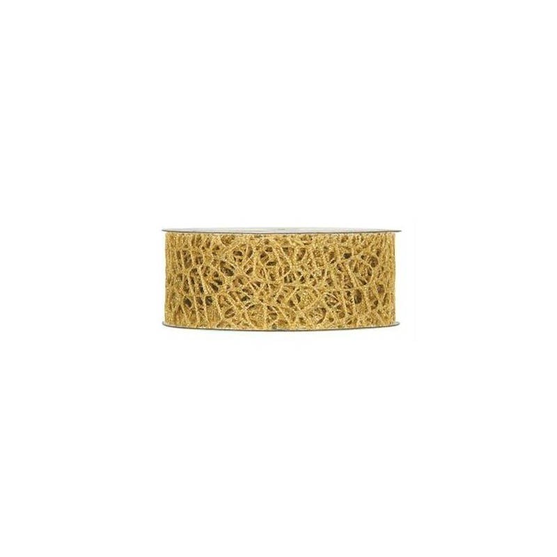 NASTRO GLITTER OCEANIA mm40x10mt ORO