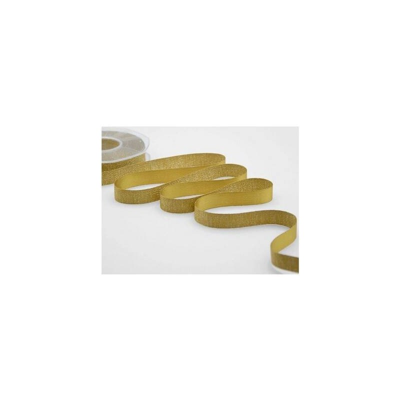 NASTRO RASO BOUTIQUE LAMè mm16x20mt COL.1085 SENAPE