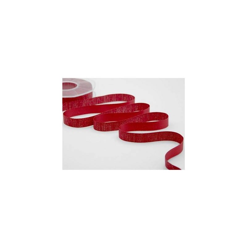 NASTRO RASO BOUTIQUE LAMè mm16x20mt COL.31 ROSSO