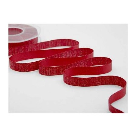 NASTRO RASO BOUTIQUE LAMè mm16x20mt COL.31 ROSSO