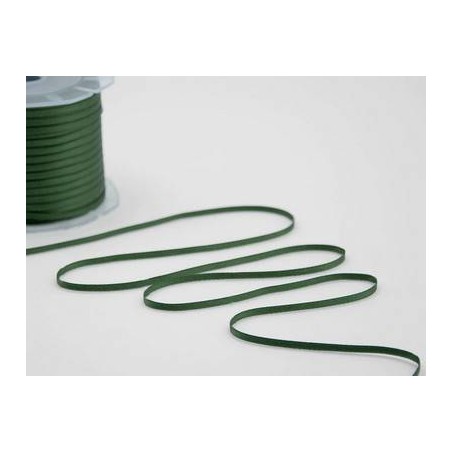 NASTRO DOPPIO RASO mm3x100mt COL.633 VERDE INGLESE