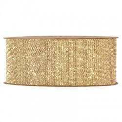 NASTRO MILO mm40x10mt GLITTER ORO