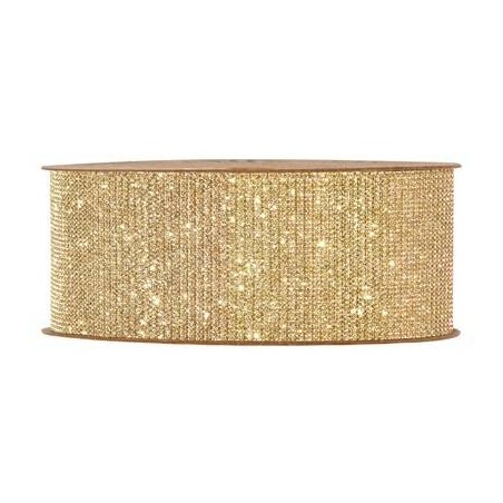 NASTRO MILO mm40x10mt GLITTER ORO